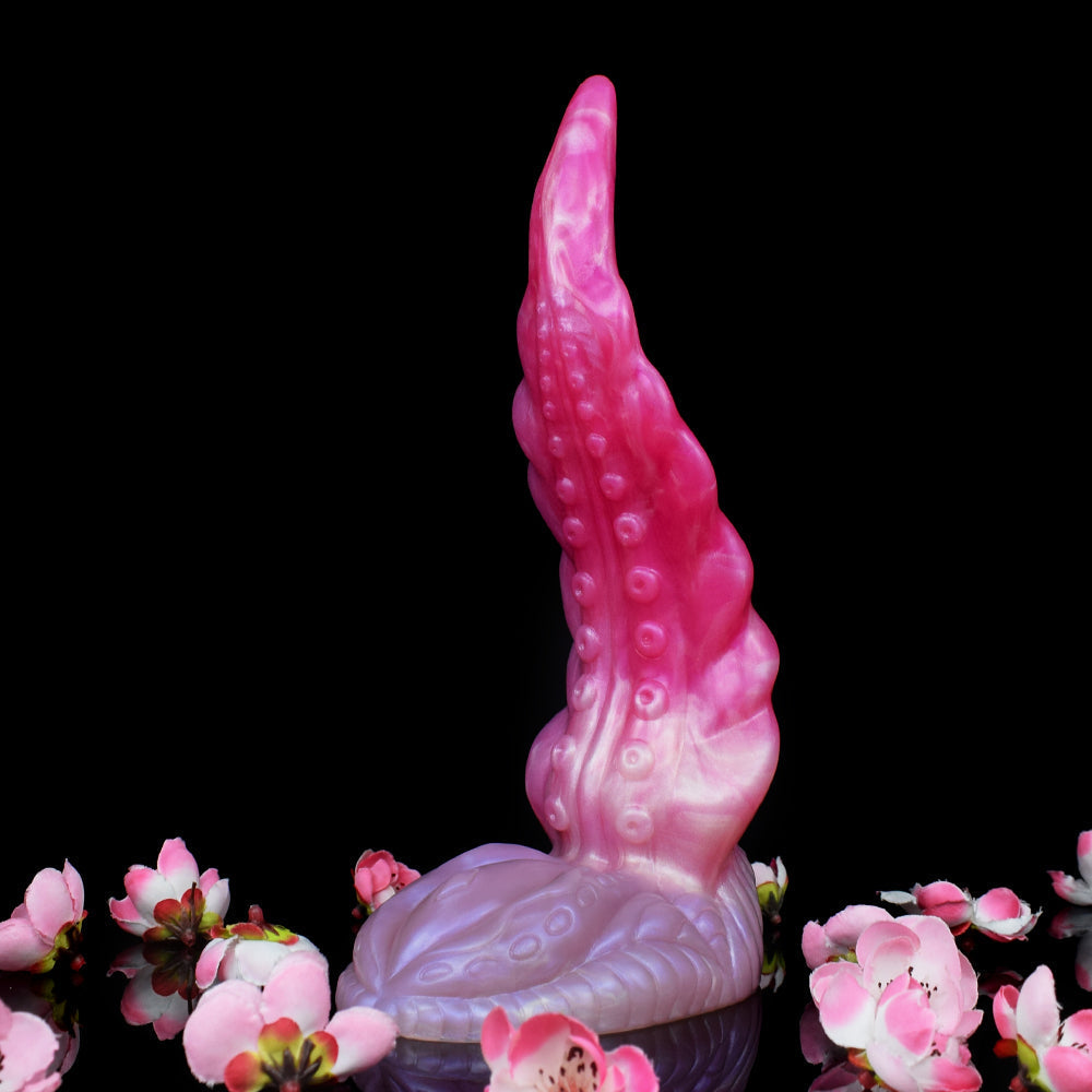 23.5 cm Roze Curved Monster Tentacle Dildo