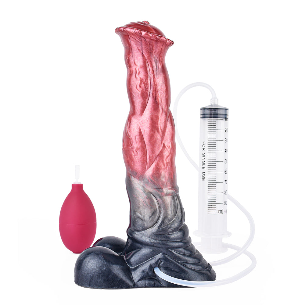 25cm Fantasy Paarden Squirting Dildo Met Zuignap