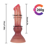 Charger l&#39;image dans la galerie, Wolf Dildo Knots Silicone 7 inch