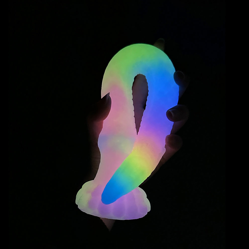 78 cm Lichtgevende Fantasy XXL Tenticle Dildo