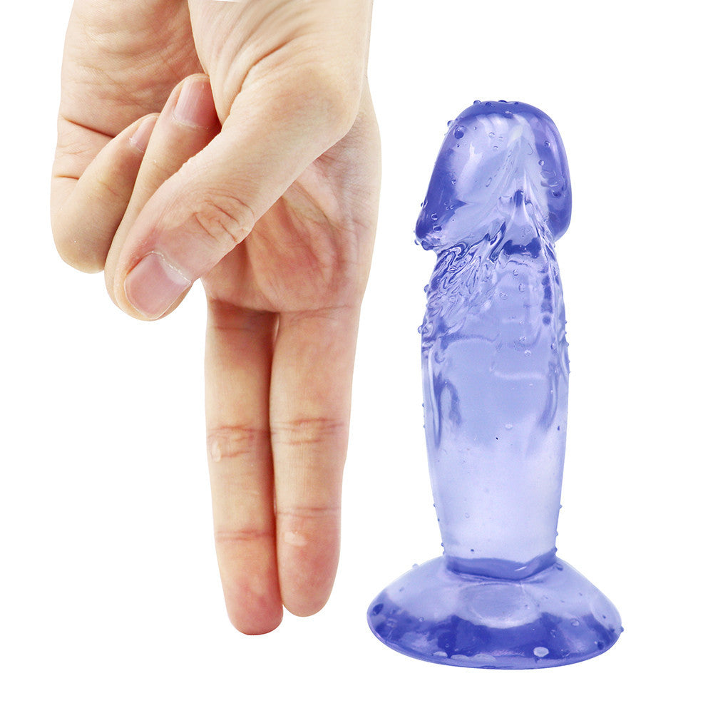 11cm Blauw Ruw Small Dildo