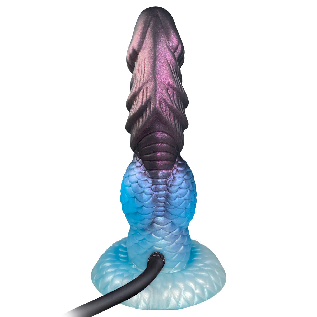 19cm Visschubben Monster Inflatable Anal Plug