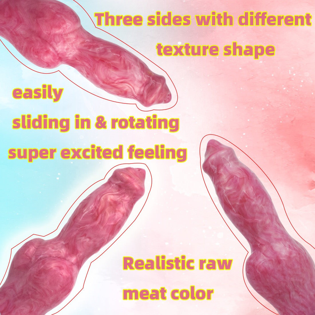 Shepherd Dogdildo Knot Silicone Fantasy Design