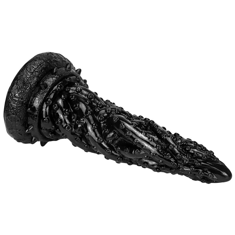 Big Black Tenticle Dildo 36cm Met Silicone