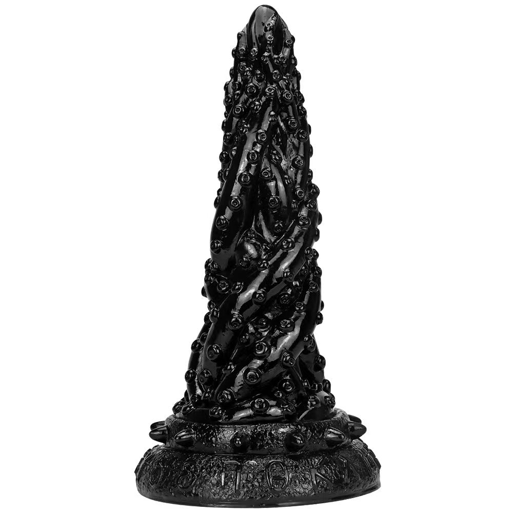 Big Black Tenticle Dildo 36cm Met Silicone