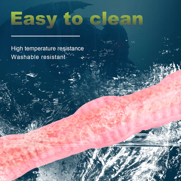Super Long Tentacle Dildo 25 Inch Pink Silicone