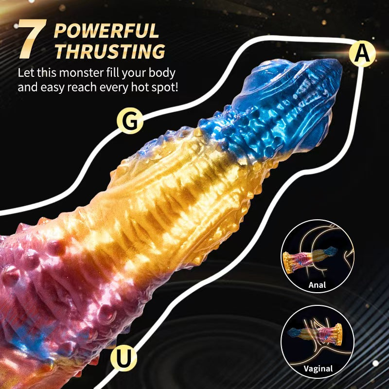 Werewolf Monster Vibrerende Dildo Met Afstandsbediening