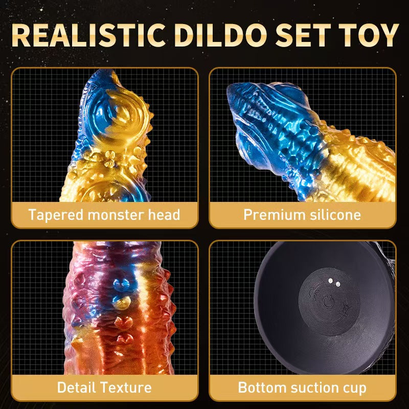 Werewolf Monster Vibrerende Dildo Met Afstandsbediening