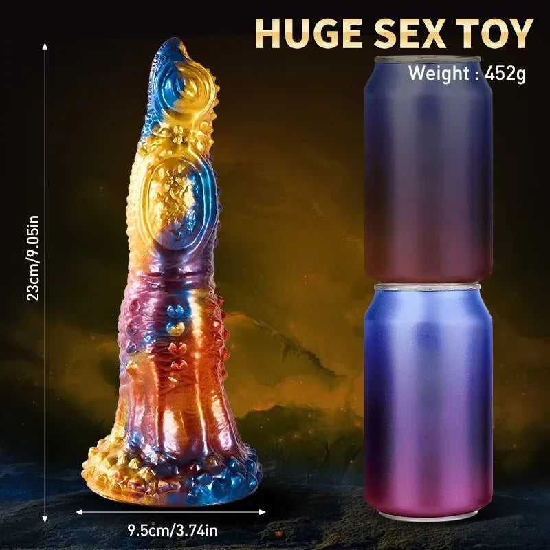 Werewolf Monster Vibrerende Dildo Met Afstandsbediening