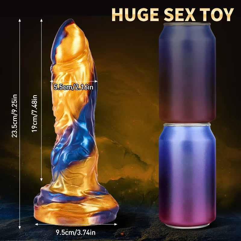 Fantasy Monster Siliconen Stotende Dildo
