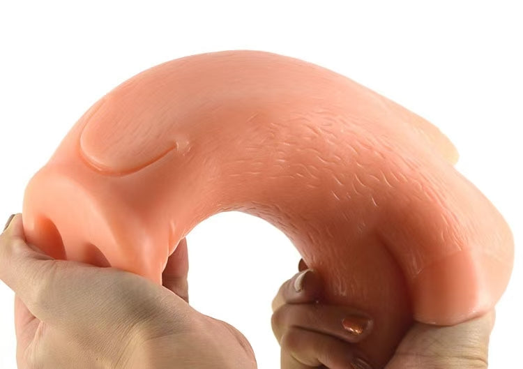 Pig Dildo Monster Met Varkensneus Grote