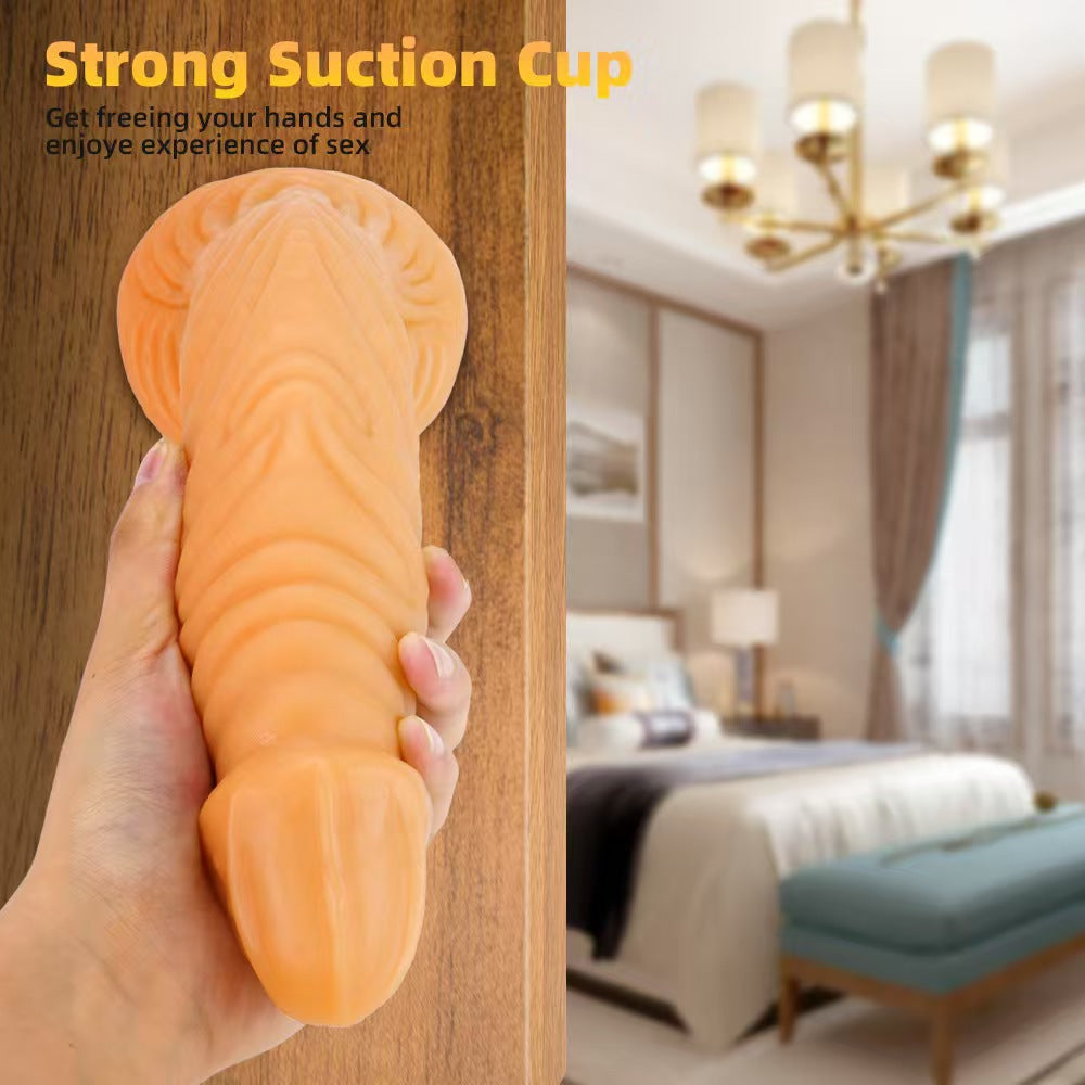 27cm Paars Fantasy Monsterdildo Met Dikke