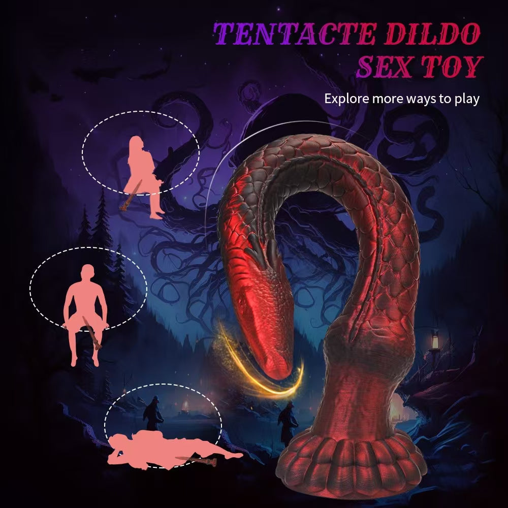 Extra Lange Fantasy Slang Tentakel Dildo