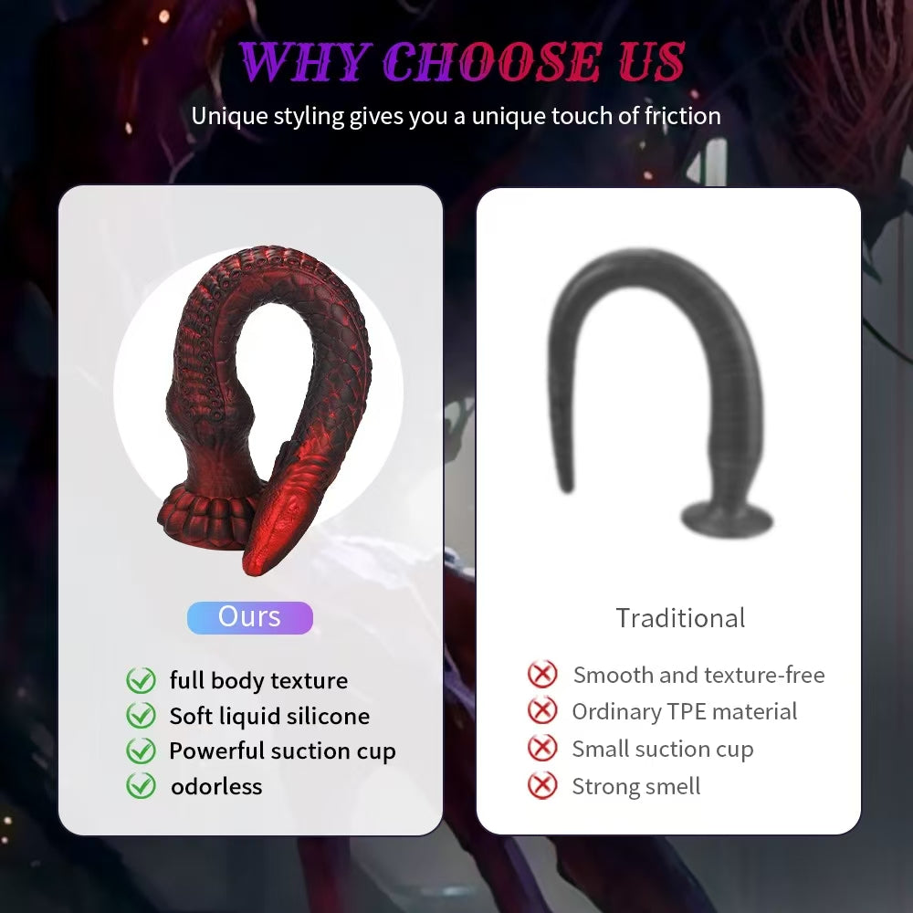 Extra Lange Fantasy Slang Tentakel Dildo