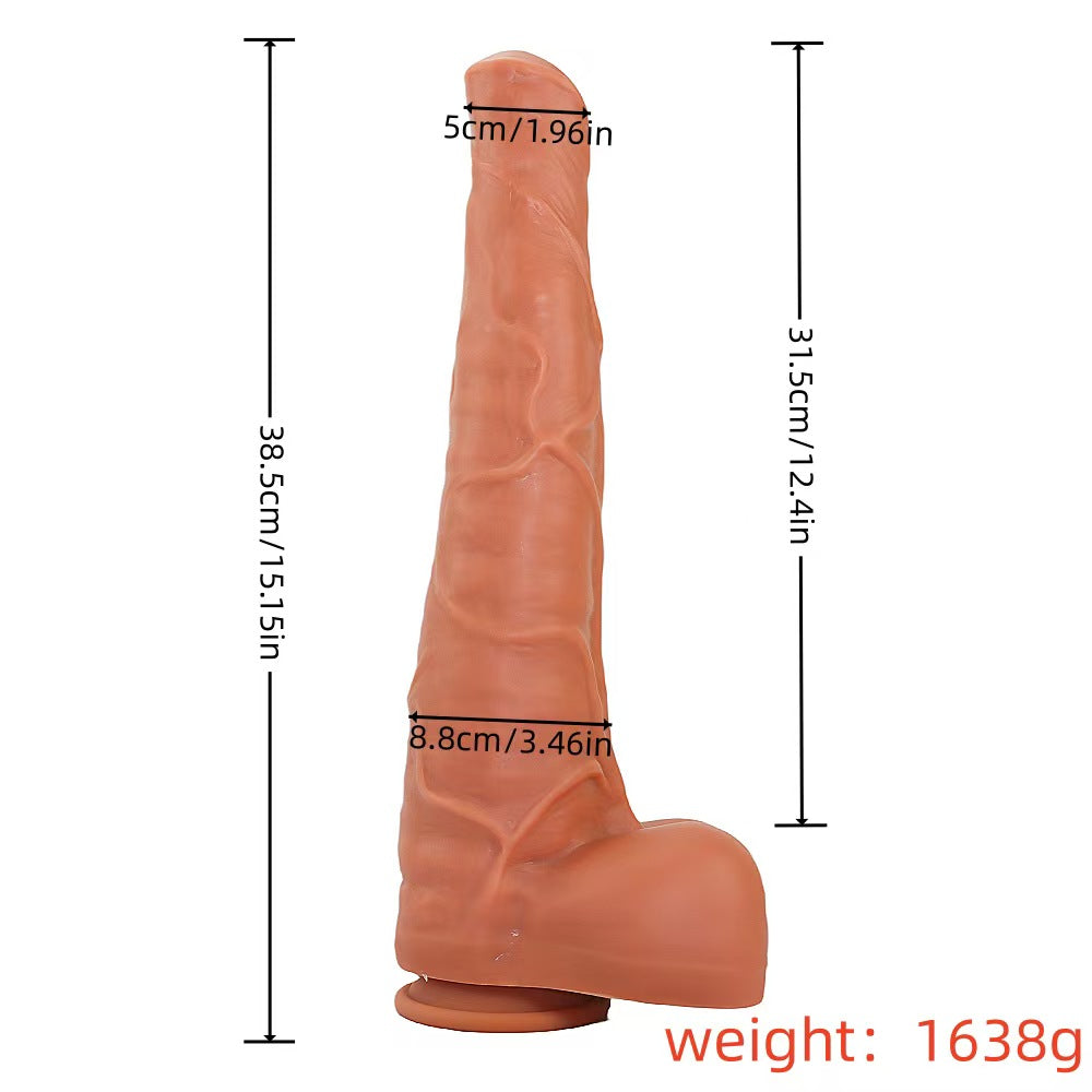 15 Inch Giant Siliconen Horse Cock Dildo