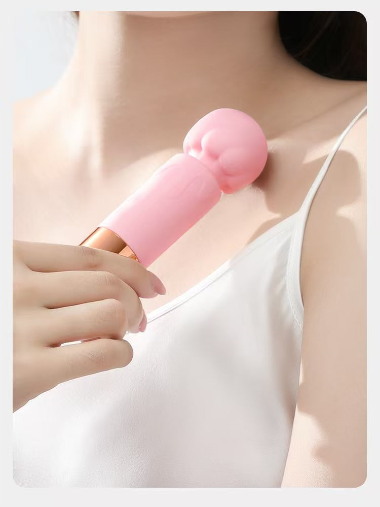 Roze Verwarmde Clitoris Stimulator Massage Wand