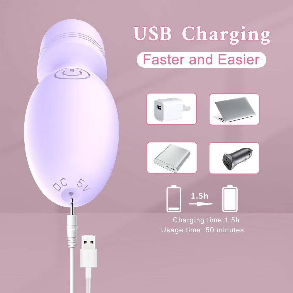 Stille USB Mini Wand Clitoral Massager