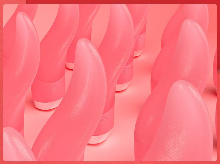 Tongue Vibrator Met Clit Stimulator Zachte Siliconen