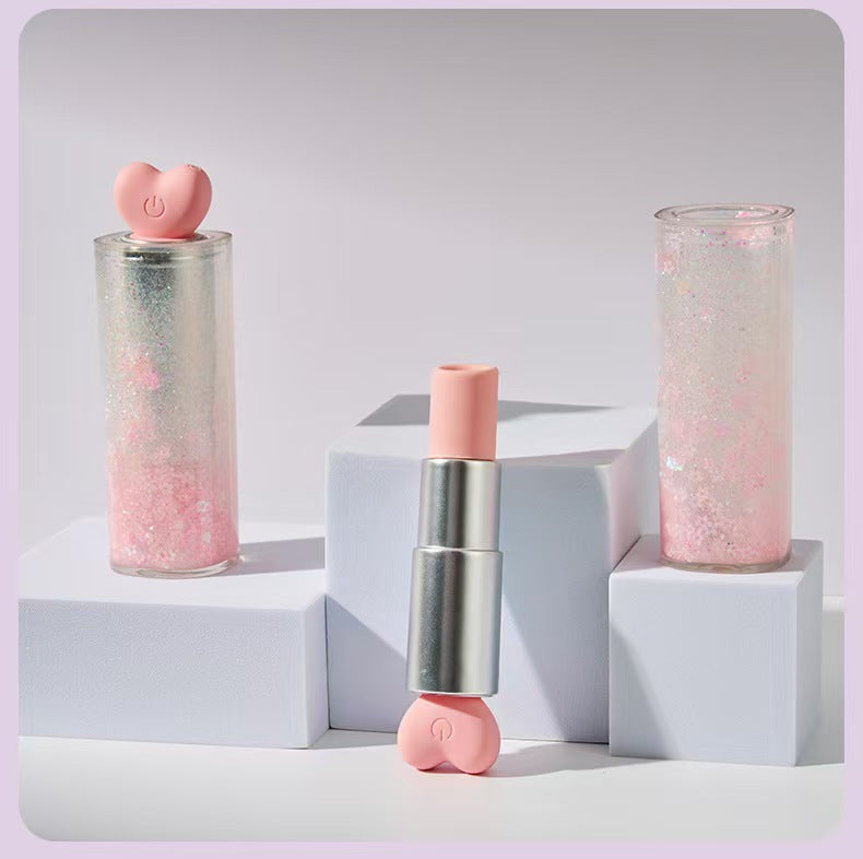 Roze Clit Zuiger In Discrete Lippenstiftvorm