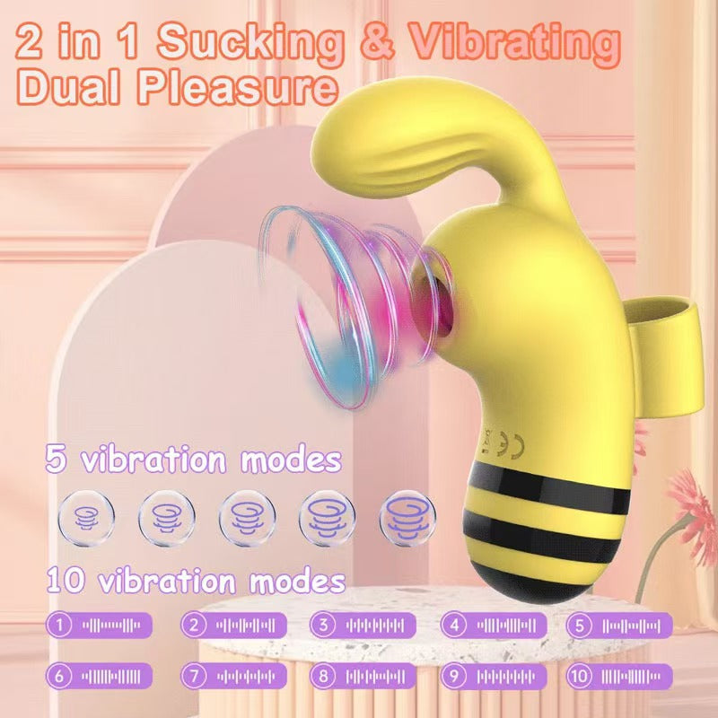 Little Bee Krachtig G -spot Clit Vibrater