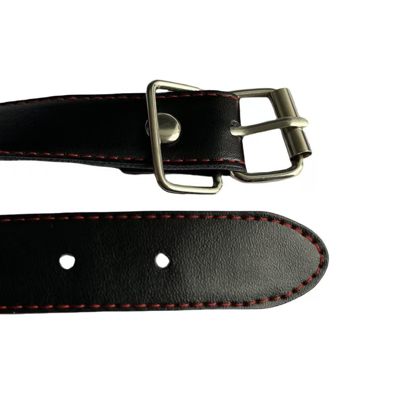 7.6cm Zwarte BDSM Dildogag Met Verstelbare Riem