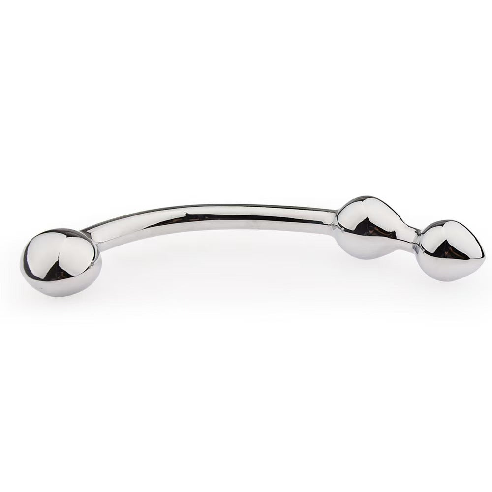 Metalen Dildo Met Kromming Voor G Spot Stimulatie