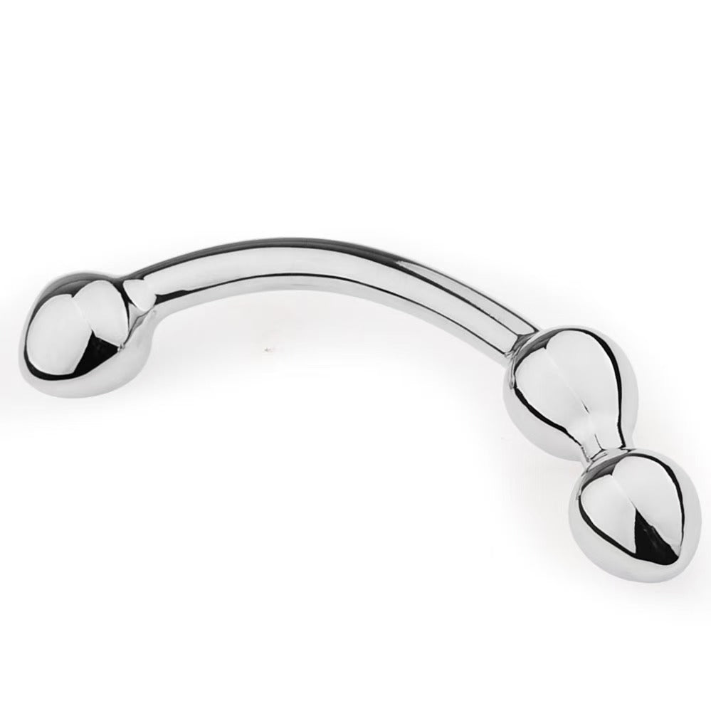 Metalen Dildo Met Kromming Voor G Spot Stimulatie
