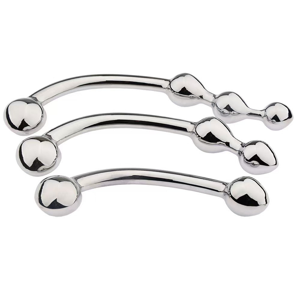 Metalen Dildo Met Kromming Voor G Spot Stimulatie