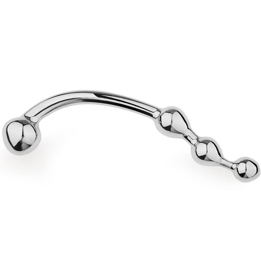Metalen Dildo Met Kromming Voor G Spot Stimulatie