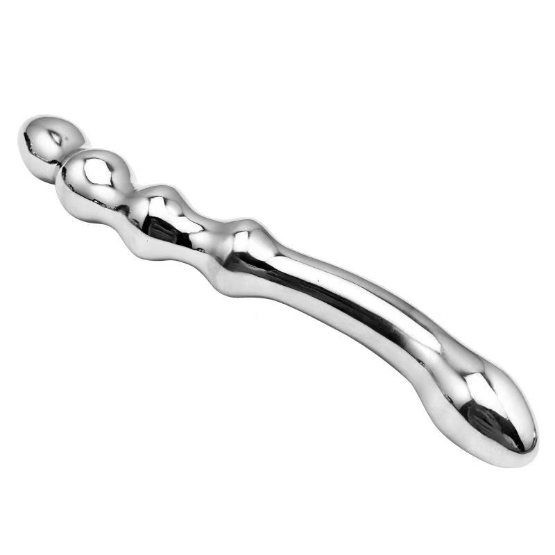 RVS Temperatuurspel  Anal Doppeldildo