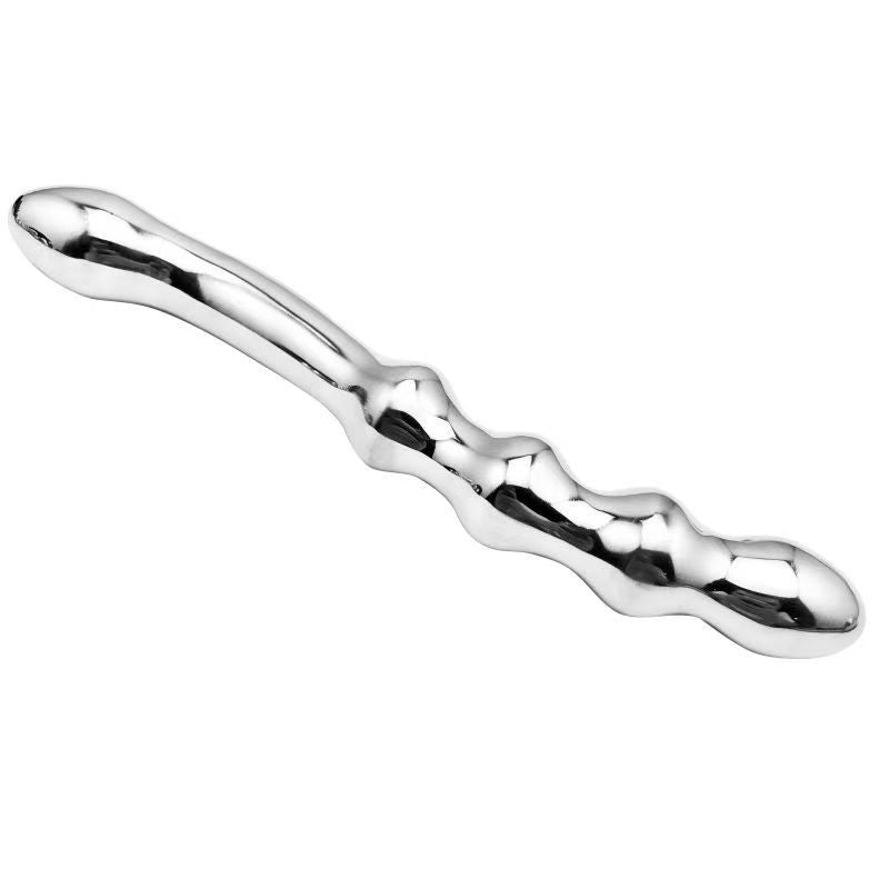 RVS Temperatuurspel  Anal Doppeldildo