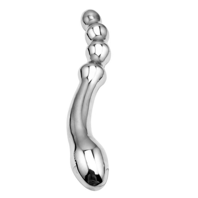 RVS Temperatuurspel  Anal Doppeldildo