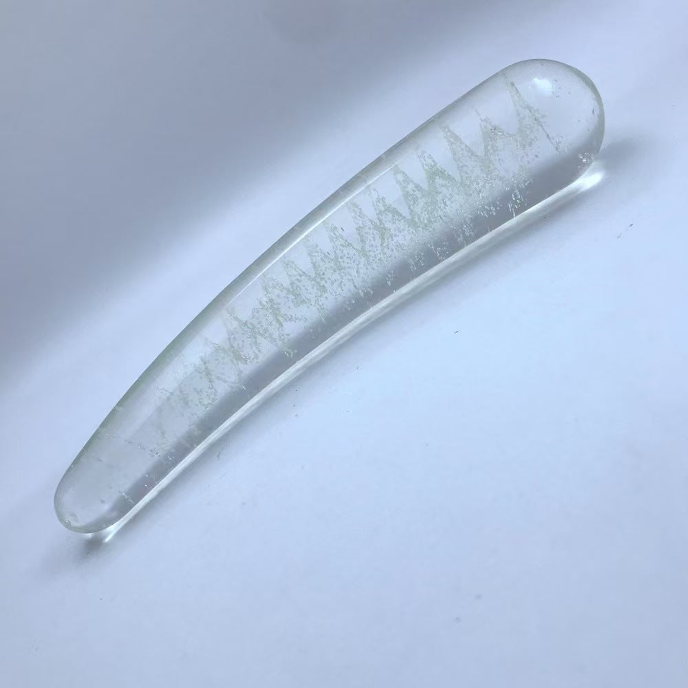 Firefly Glazen G-Spot Dildo met Glow Effect