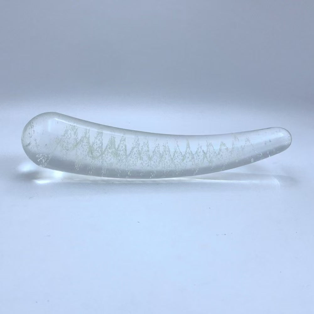 Firefly Glazen G-Spot Dildo met Glow Effect