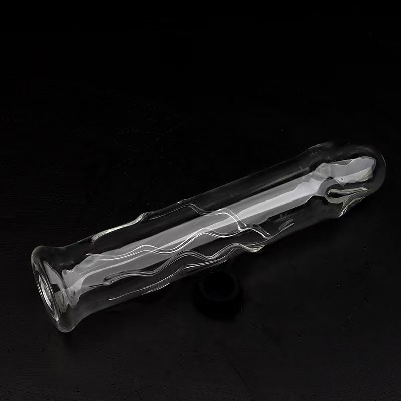 Glazen Dildo Vulbare Holle Temperatuurspel Speeltje