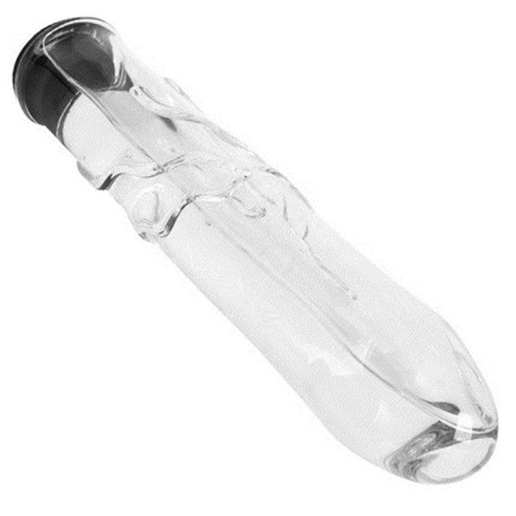 Glazen Dildo Vulbare Holle Temperatuurspel Speeltje