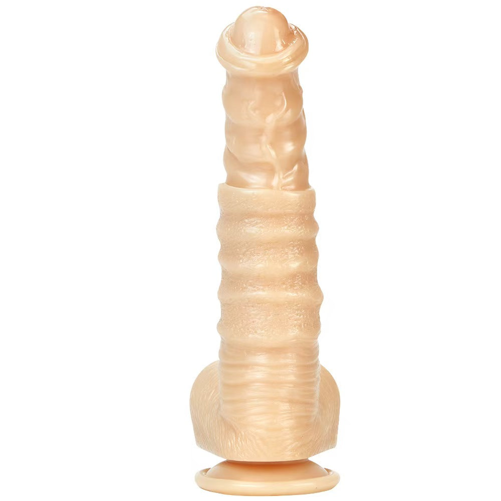 25 cm Zwarte Big Horse Dildo Van Rubber