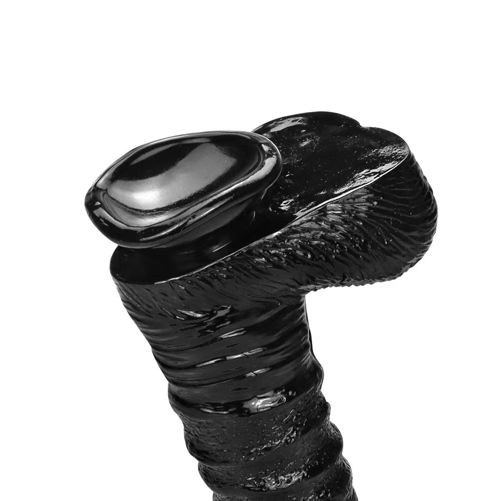 25 cm Zwarte Big Horse Dildo Van Rubber