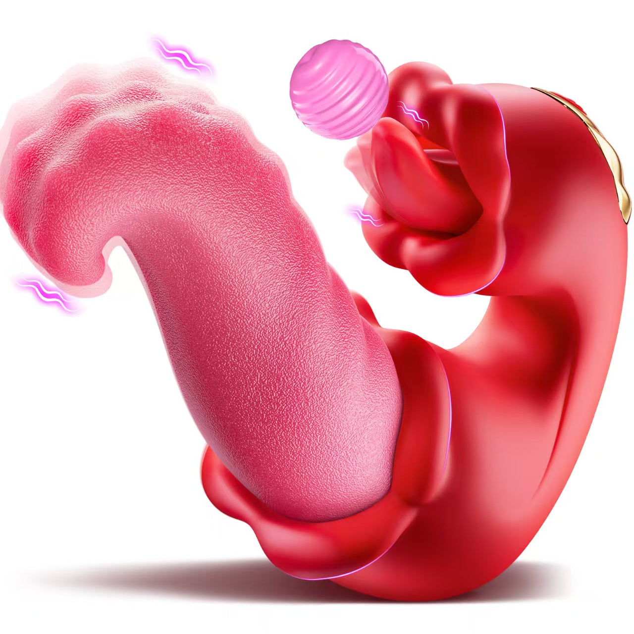 Tongue Clitoris Vibrator Licking Stimulator Woman