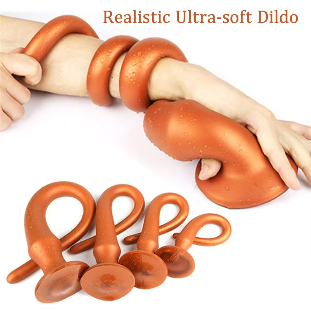 Slink Dildo Silicone 23 Inch XL Butt Plug