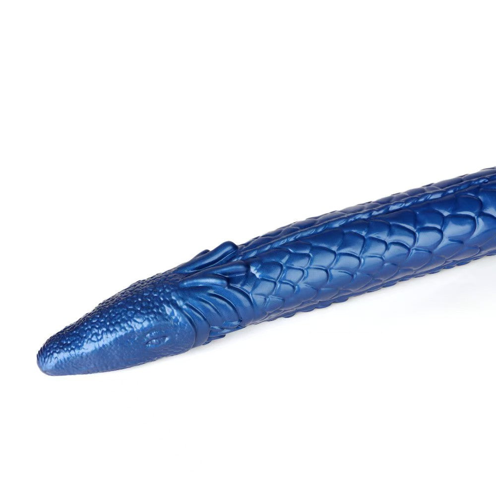 Blauwe Alien Tenticle Dildo 91 cm Lang