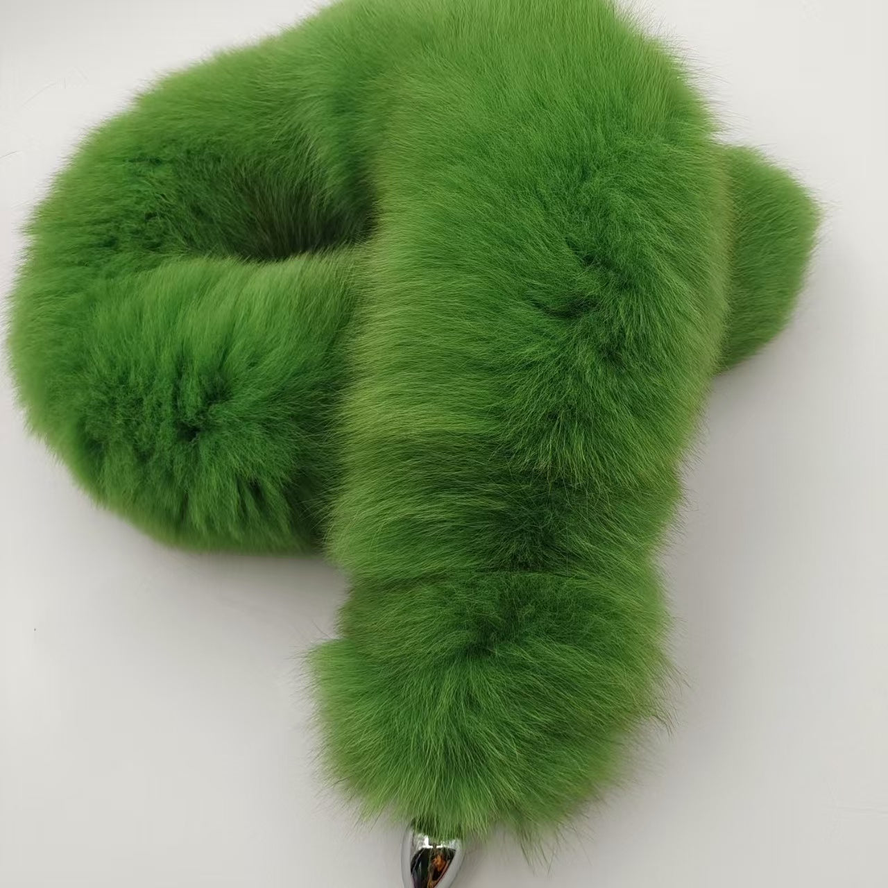 Fox Tail Butt Plug Set Groene Staart