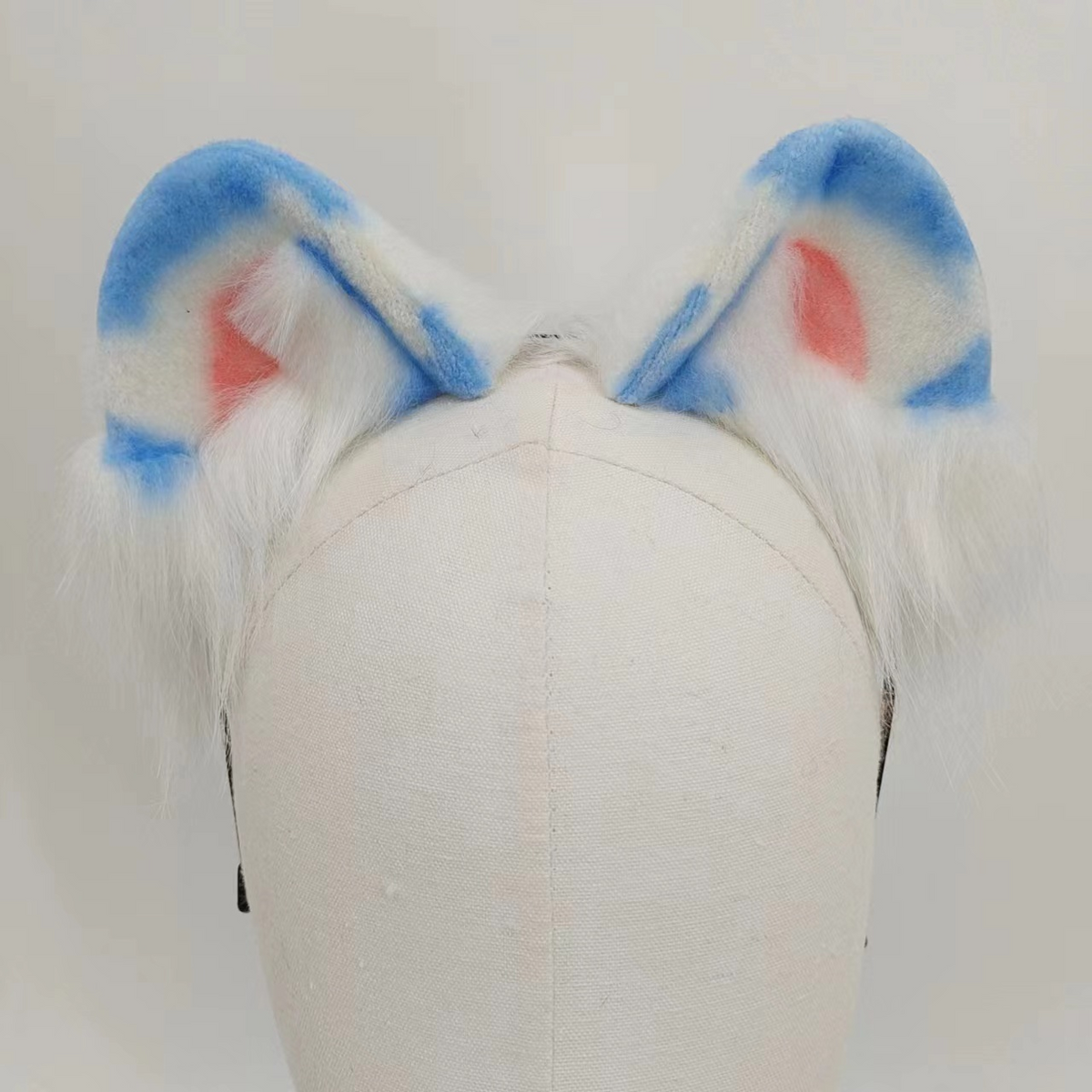 Kleurrijke Harige Staart Buttplug Vossenoren Cosplayset