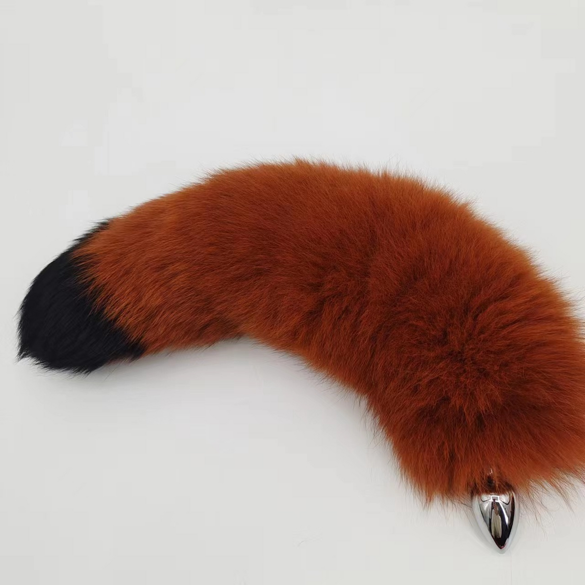 40cm Echt Vossenbont Fox Tail Butt Plug