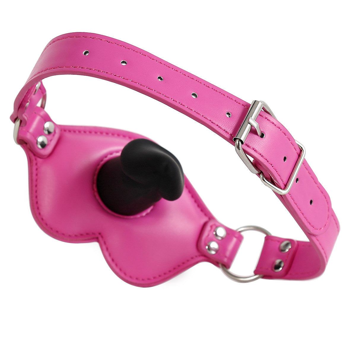 Bondage Mouth Leather Dildo Gag Beginner