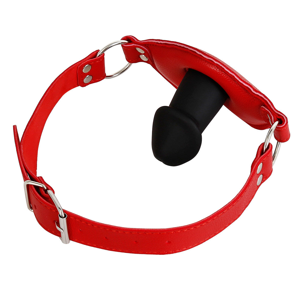 Bondage Mouth Leather Dildo Gag Beginner