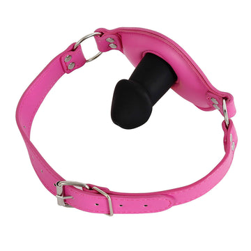Bondage Mouth Leather Dildo Gag Beginner