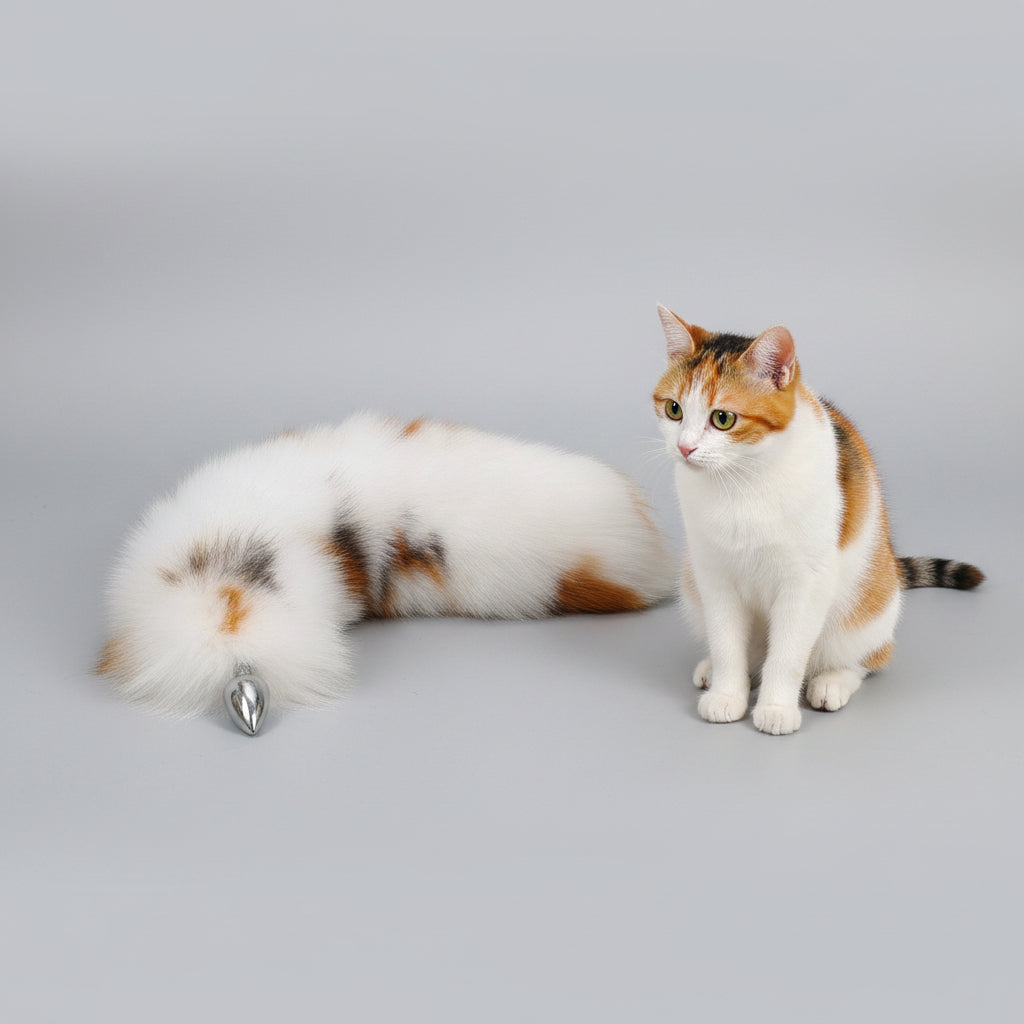 Cat Tail Butt Plug Kitten Cosplay Oorenset