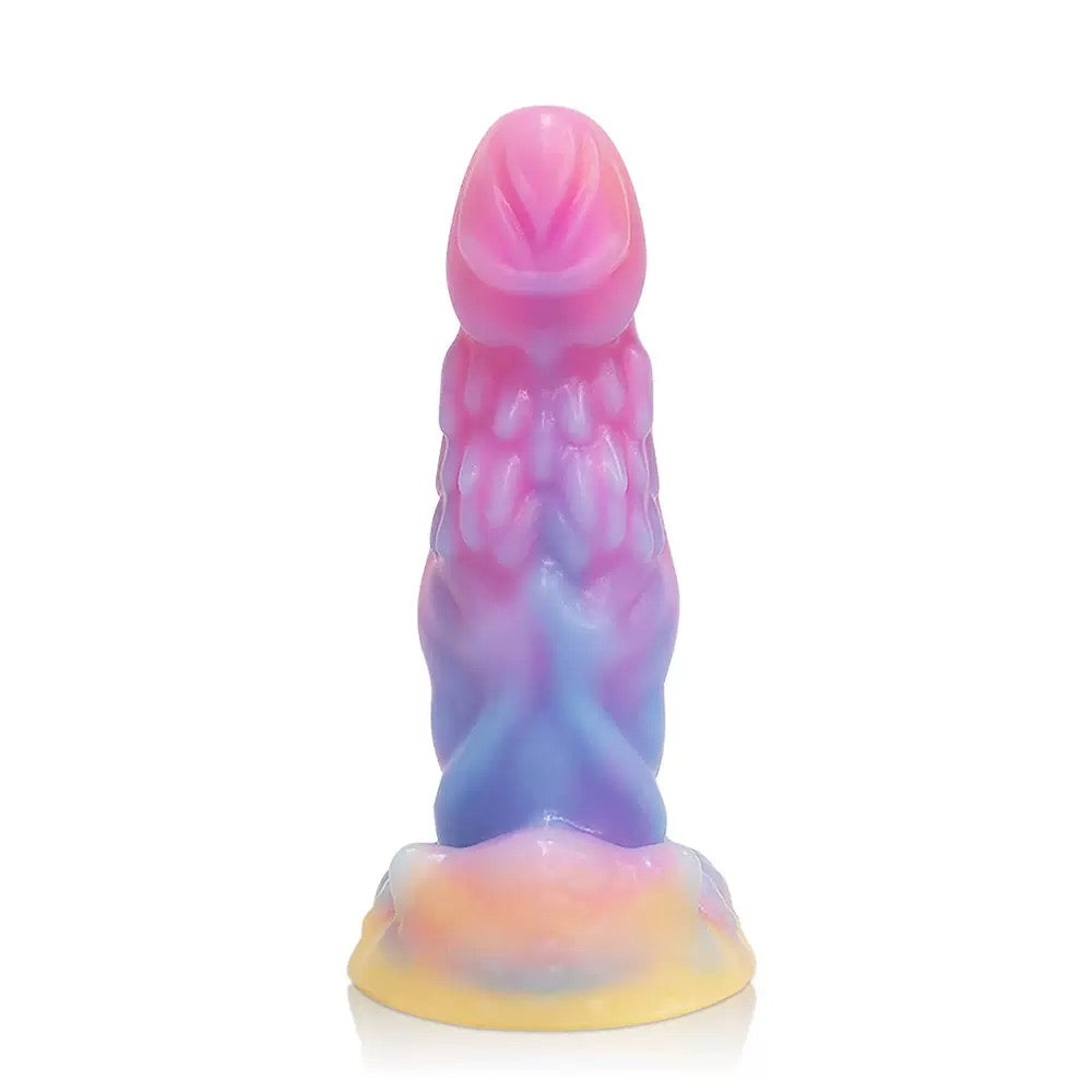 12cm Roze Blauwe Monster Dildo Met Zuignap