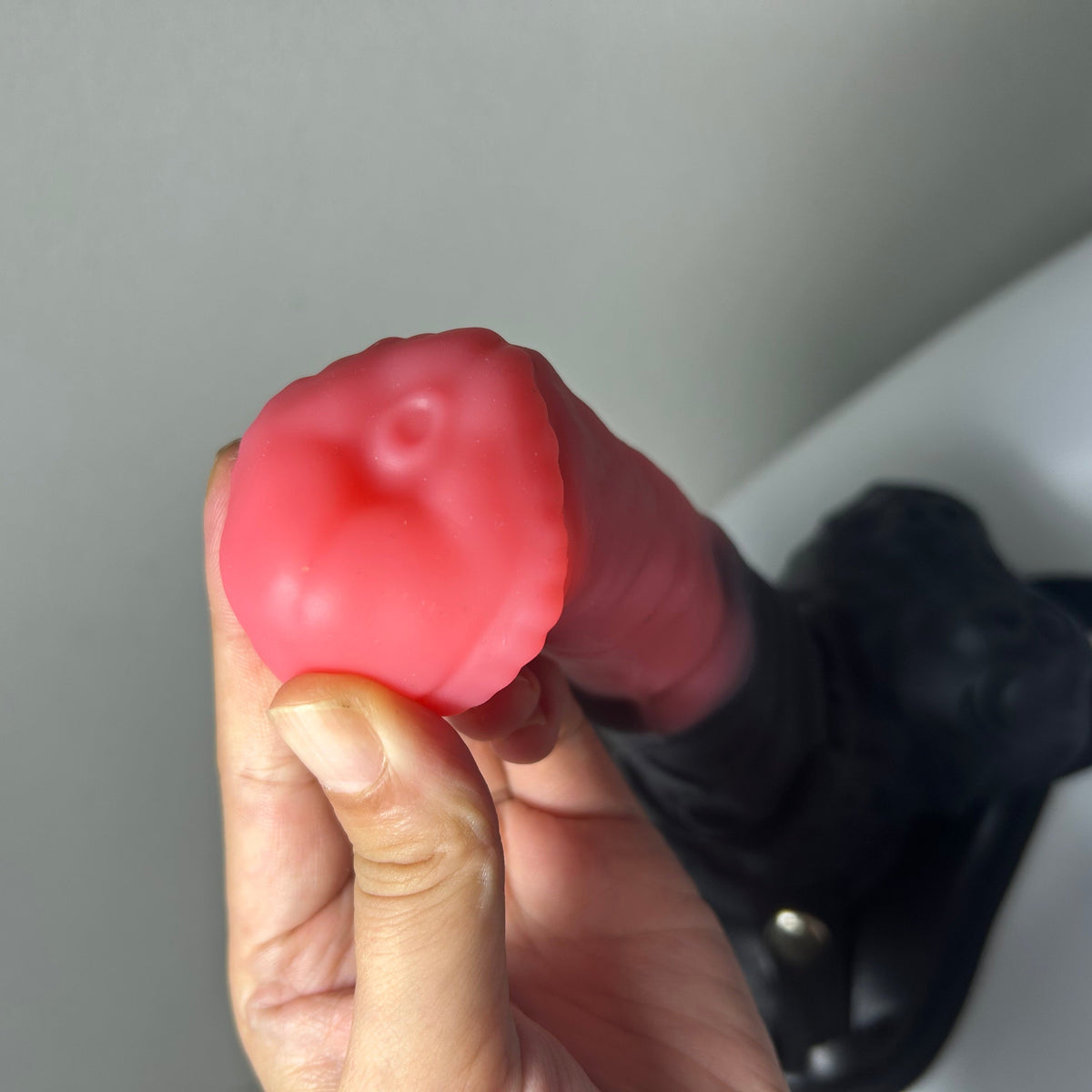 23 cm Siliconen Fantasy Stotende Horse Dildo